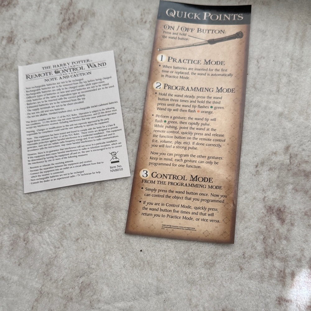 Harry Potter Remote Control Wand - Picture 4 of 5